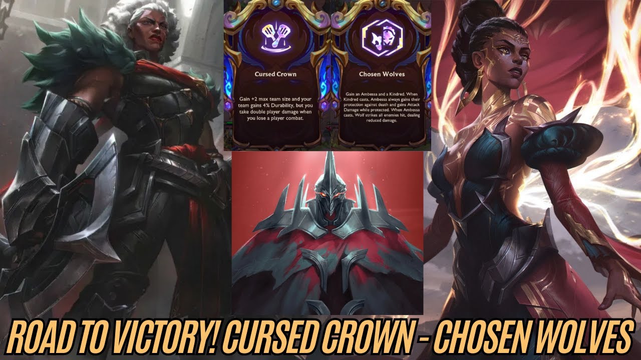 🔥 Teamfight Tactics (TFT) Set 16 (2025) - ROAD TO VICTORY! CURSED CROWN - CHOSEN WOLVES