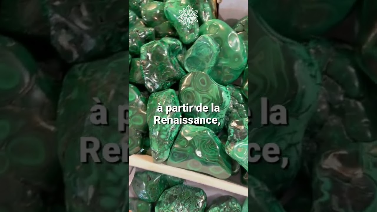 Lithoth&eacute;rapie - la malachite