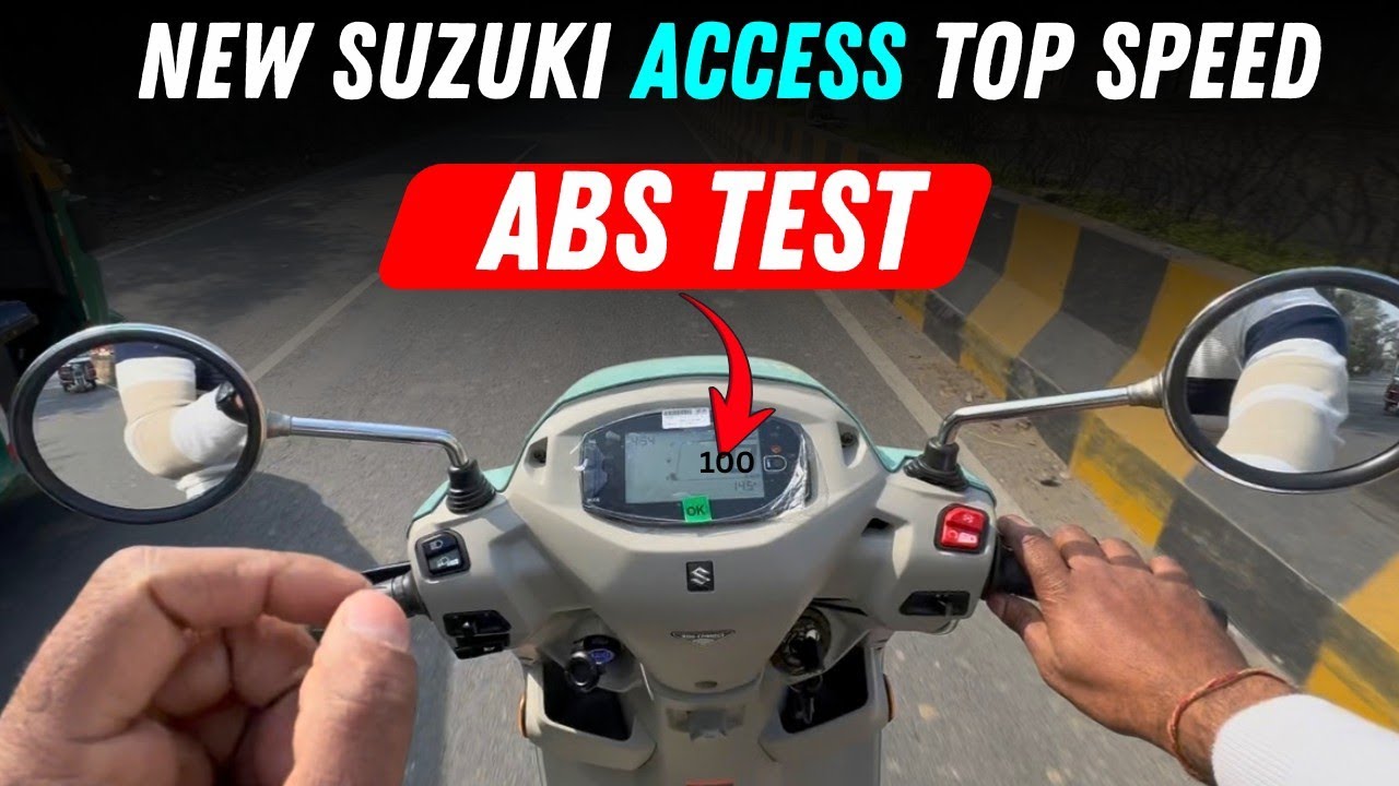 2026 Suzuki access 125 abs model Ride review, Access 125 top speed and mileage test, Access 125 abs