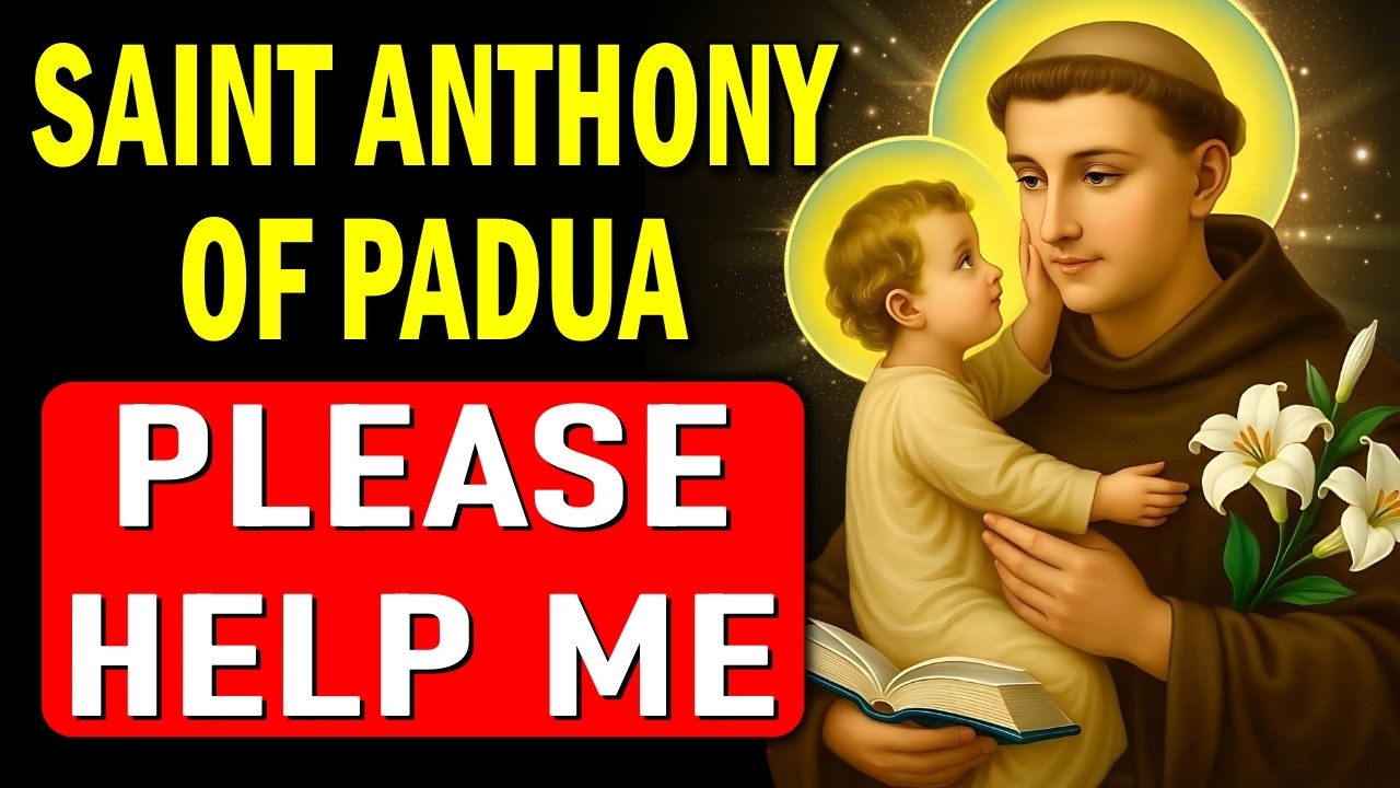 LISTEN TO THIS PRAYER ONLY ONCE AND RECEIVE YOUR MIRACLE TODAY – SAINT ANTHONY OF PADUA