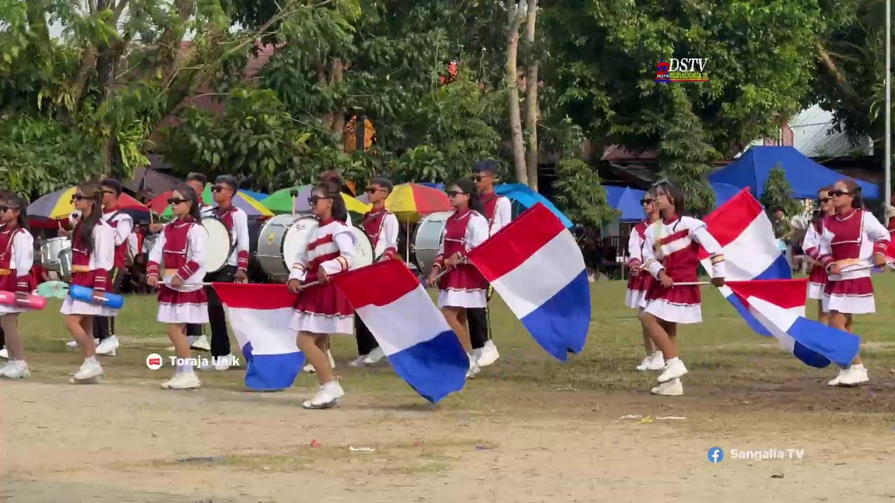 Part 2 Tingkat SMP Marching Band, Drum Band, Gerak Jalan Toraja utara 2024