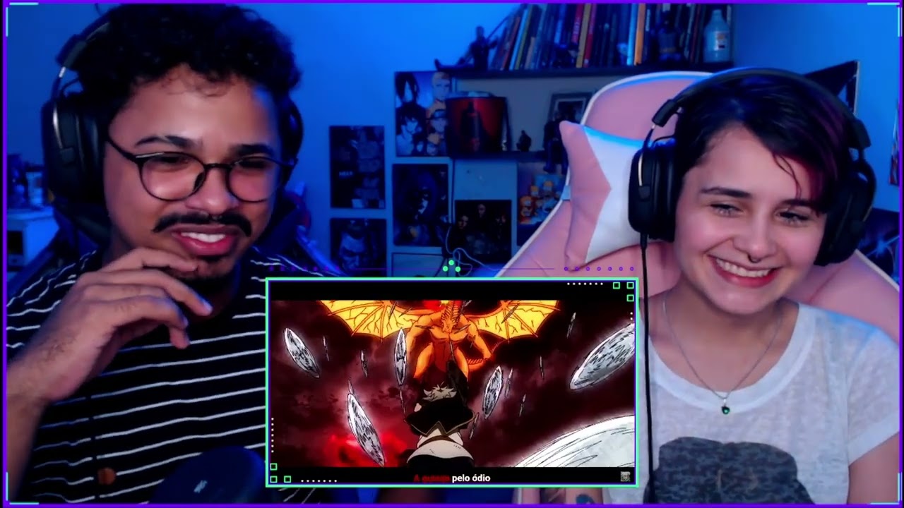 REACT Anti Magia | Asta (Black Clover) | Kaito | REACT COM A NAMORADA