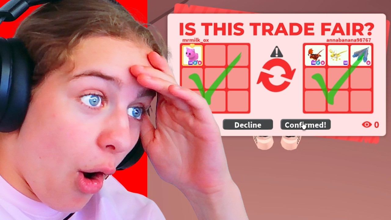 Adopt Me Trading is TOXIC now? (MOST TRADES WINS Challenge)