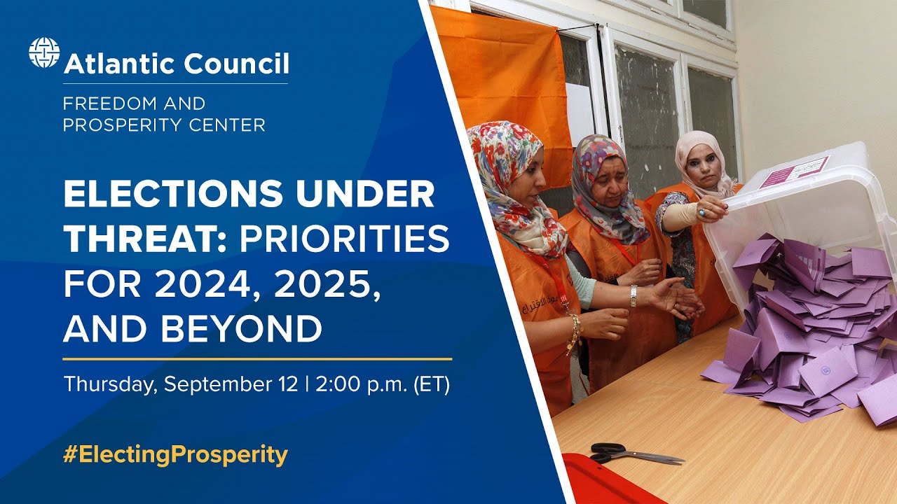Elections under threat: Priorities for 2024, 2025, and beyond