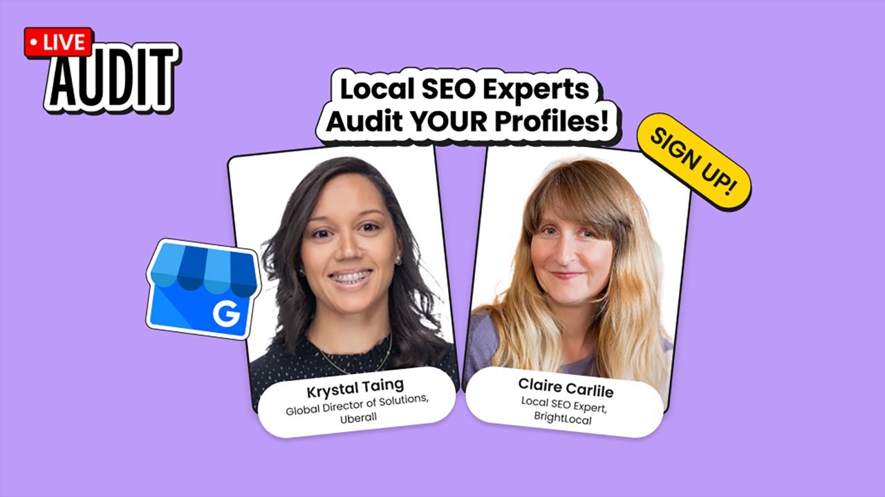 Multi-location Google Business Profile Audit with Krystal Taing |  Local SEO Webinar
