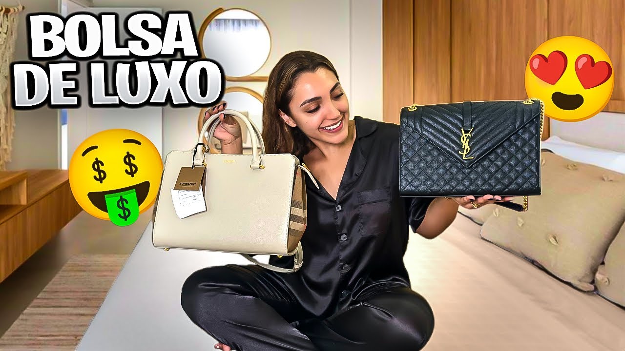COMPREI DUAS BOLSAS DE LUXO SONHO REALIZADO