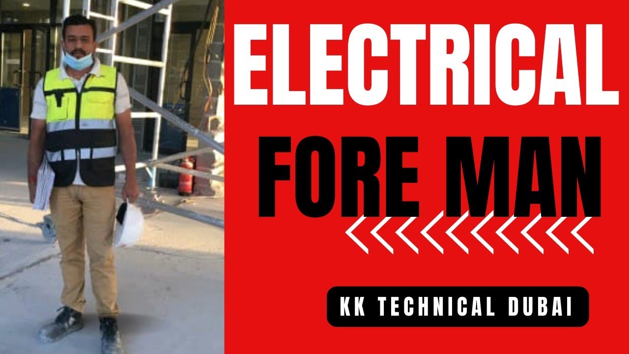Electrical Foreman ! electrical supervisor !! electrical juner foreman @KKtechnicalDubai  🛠️✍️💥😱