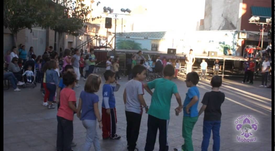 Juegos Infantiles organizados por Scout Mohowa, La Alberca, Murcia