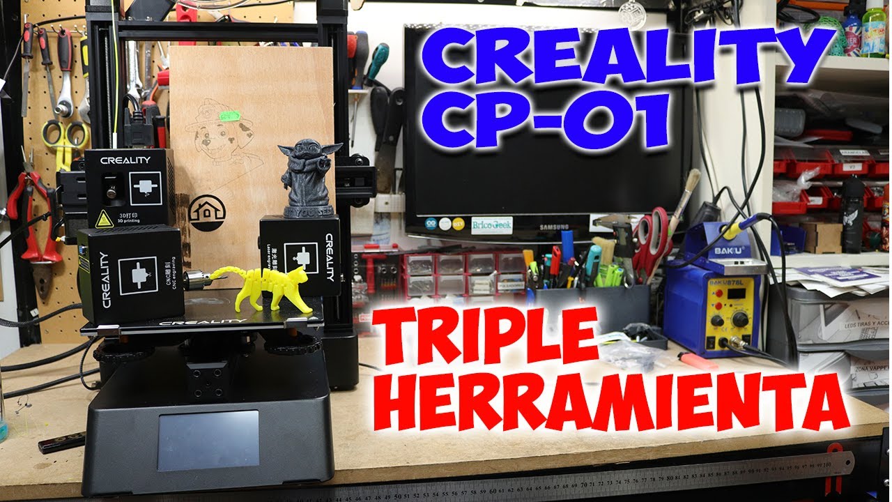 Creality CP-01 - 3D-LASER-CNC - Mejor de lo que me esperaba