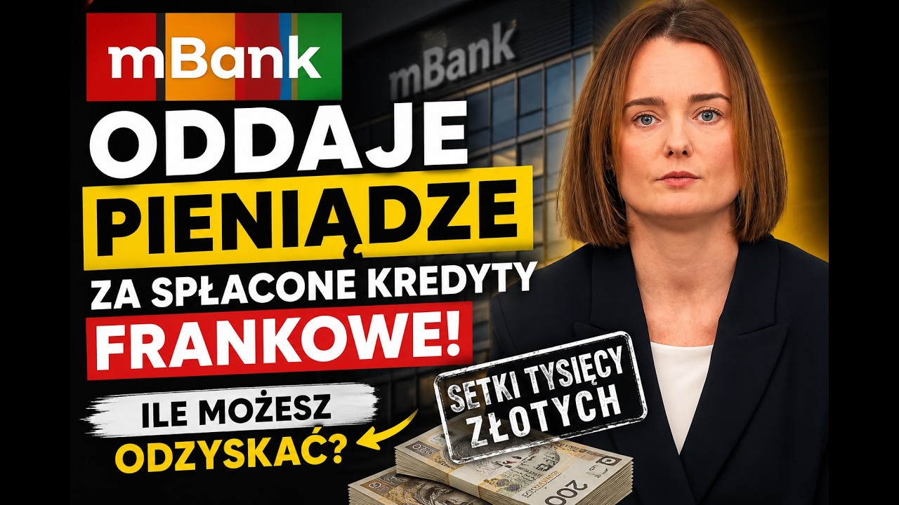 mBank oddaje pieniądze za spłacone kredyty frankowe &ndash; ile możesz odzyskać?