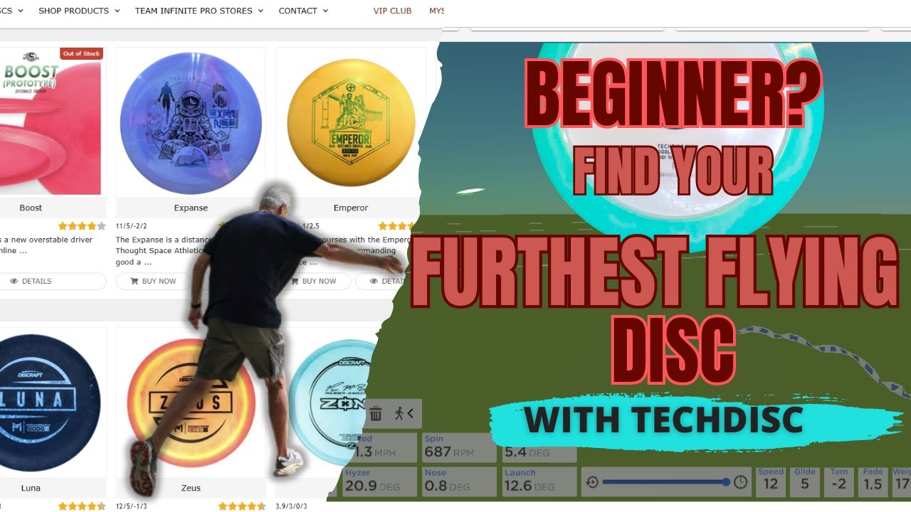 TechDisc утверждает, что это самый дальний диск для новичка