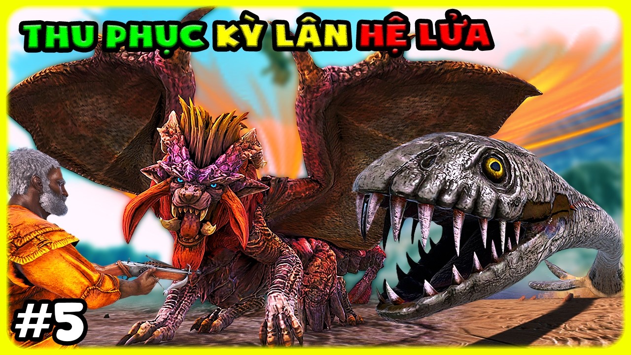 ARK Monster-SCP #5 THU PHỤC KỲ LÂN HỆ LỬA MÌNH PHÁT HIỆN CHIỀU KHÔNG GIAN MỚI - TÝ TIỀN TỈ