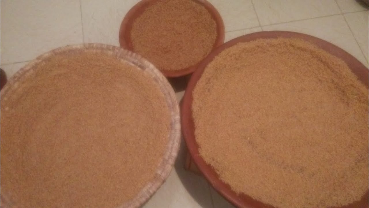 مهرجان  تجفيف كسكس وتخزينه طريقه فتل الكسكس من الألف الى الياء وطريقه الطهي طلب المتابعين الكرام