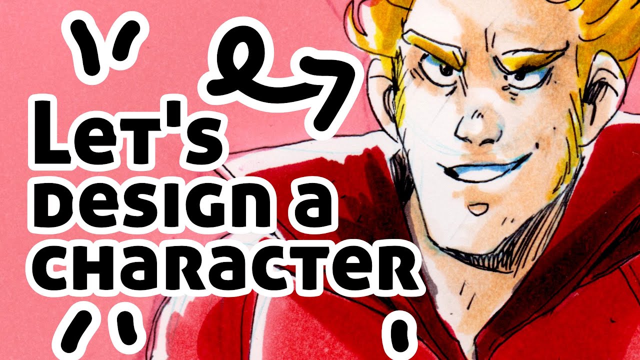 Draw with me | Let's design a character!