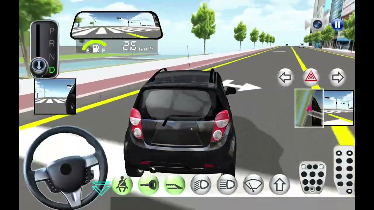 New Black Small Car drivings- 3d Driving Class android game || Car Game #gameplay #cargame