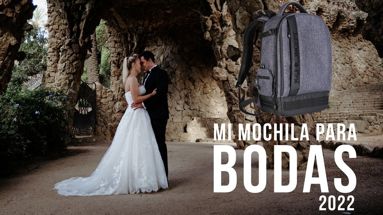 📸 Mi equipo y mochila 🔝 fotográfica para 👰 bodas 2022 (KF 13.044)