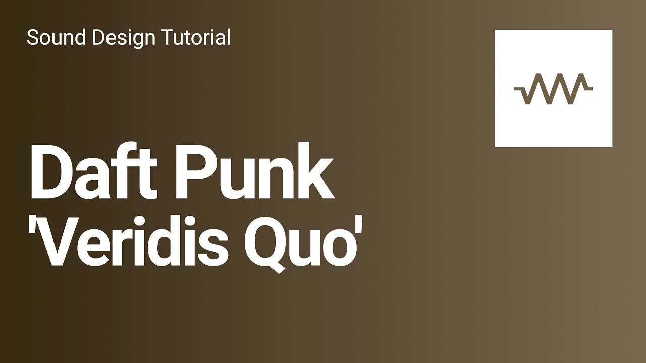 Как создать звуки из Daft Punk - «Veridis Quo» с помощью DRC
