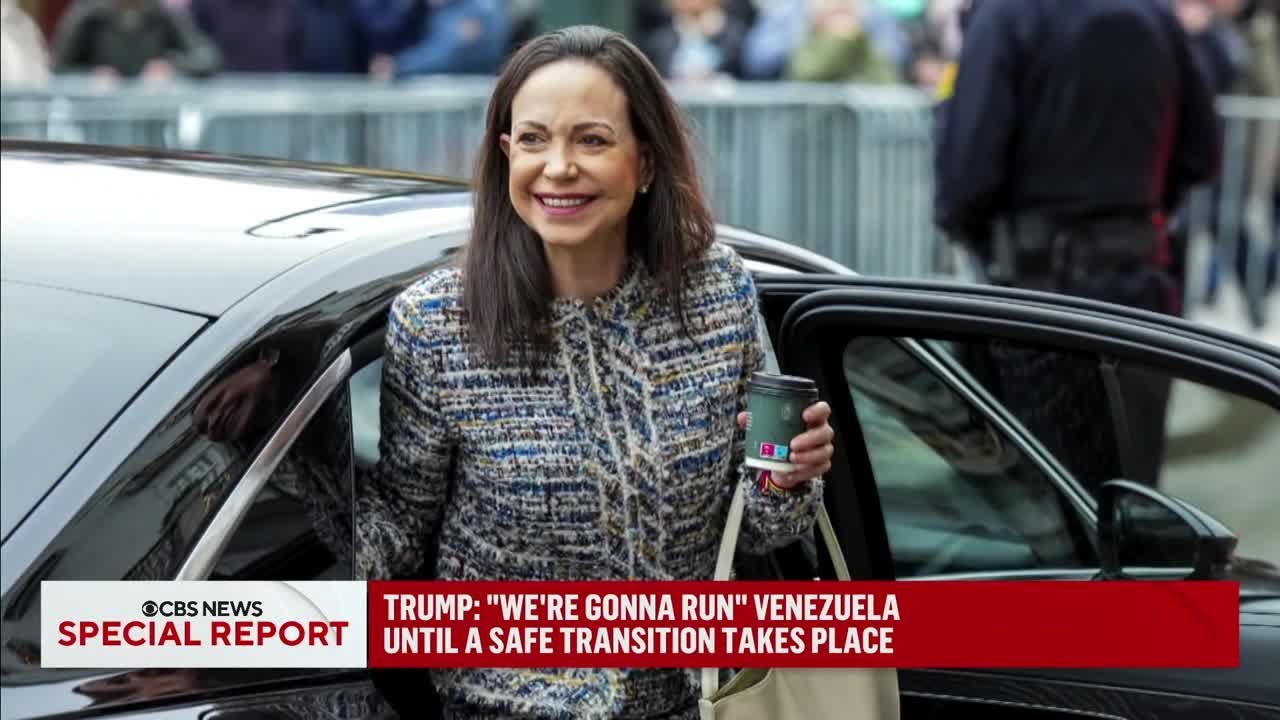 What Trump said about Maria Corina Machado after Maduro's capture