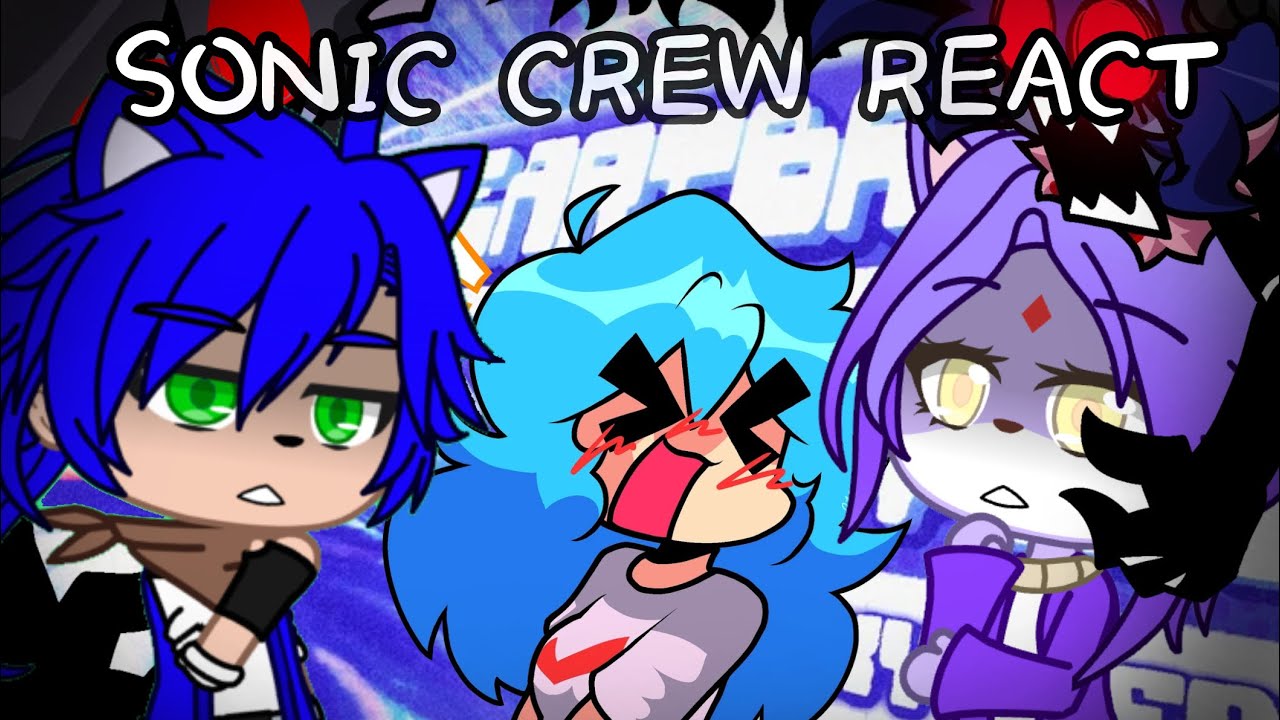 Реакция Sonic Crew на Friday Night Funkin VS SKY REDUX // REMAKE // GCRV