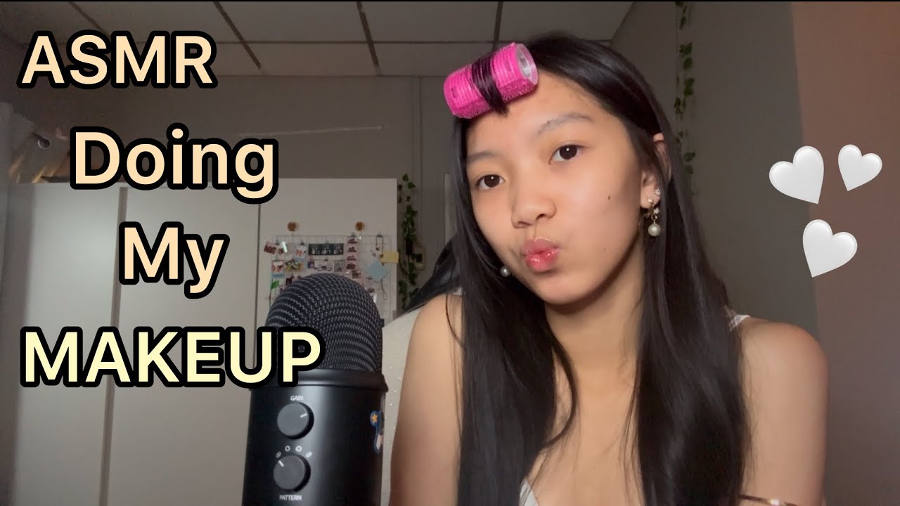 ASMR|Doing My Makeup~asmr elle~