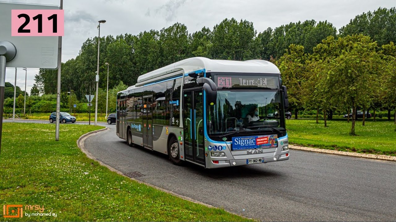 MAN NL273 ZF €6 GNV - Bus 211 RATP