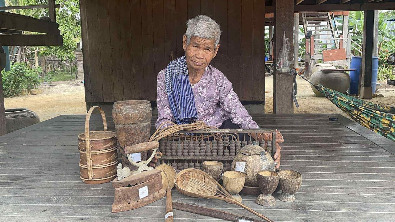 Cambodian traditional tools 