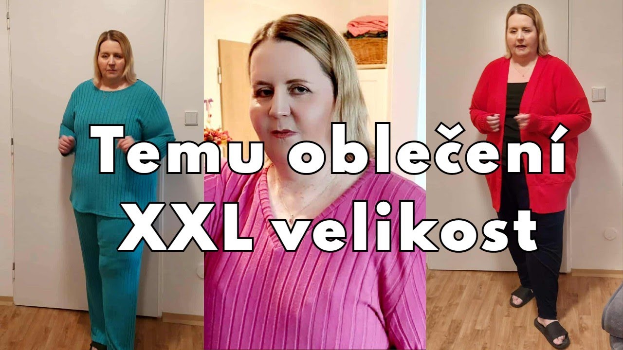 TEMU oblečení XXL můj první nákup #temu #obleceni