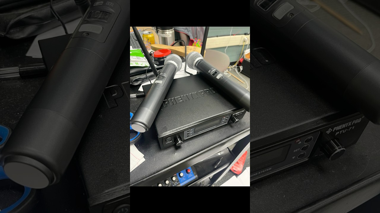 Phenyx Pro Wireless Microphone System Unboxing! #ChoirTeacher #BandDirector #PhenyxPro #audio