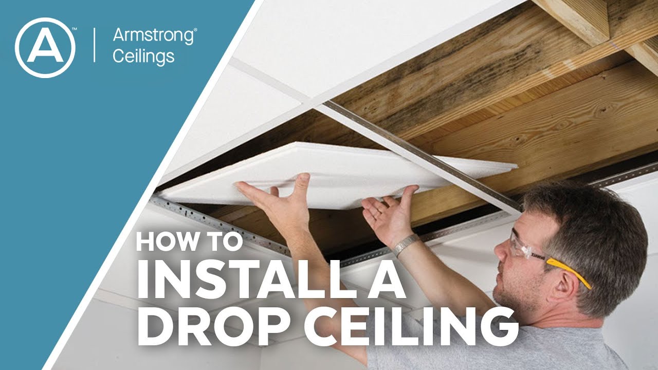How to Install a Drop Ceiling Easily | Armstrong Ceilings for the Home