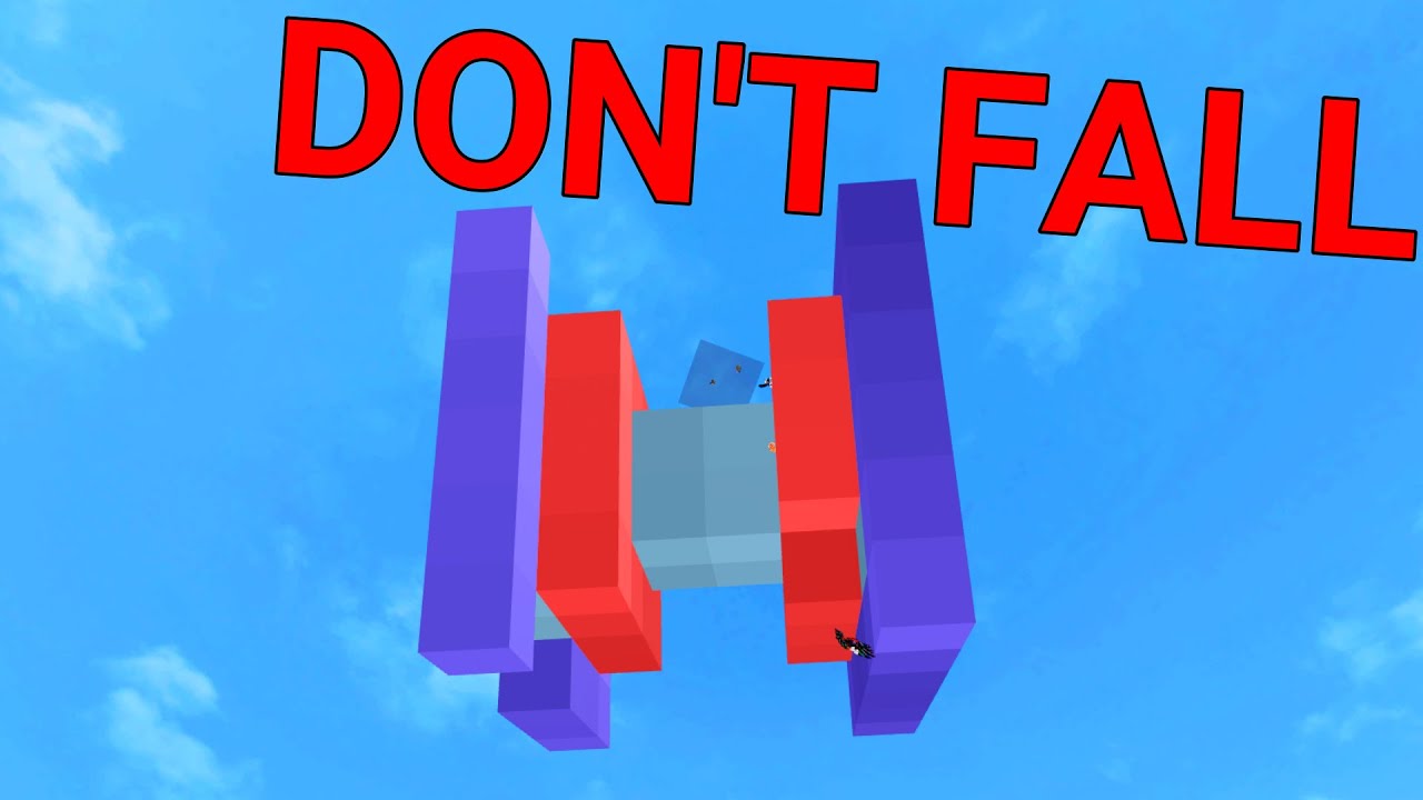 ROBLOX STAY ON THE CUBE!