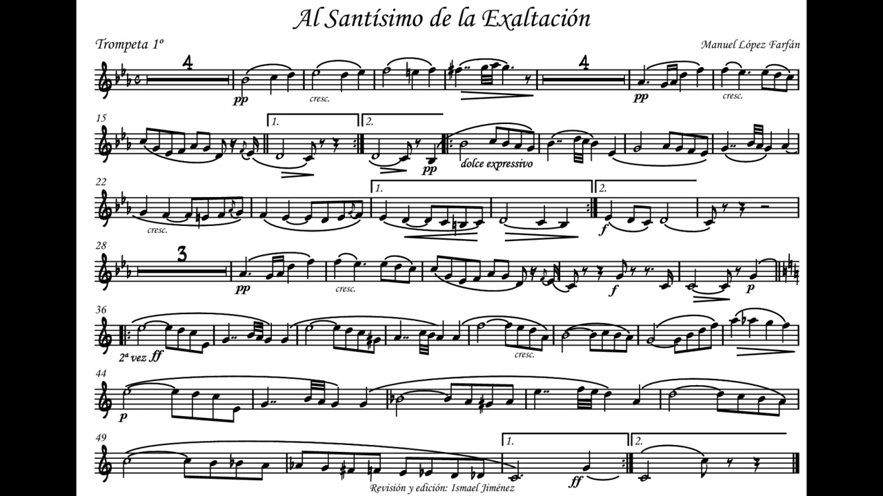Al Santísimo de la Exaltación