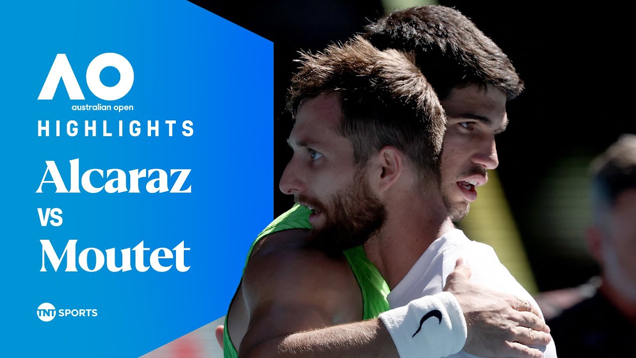 Carlos Alcaraz vs Corentin Moutet | Round Three | Australian Open 2026 Extended Highlights 🇦🇺