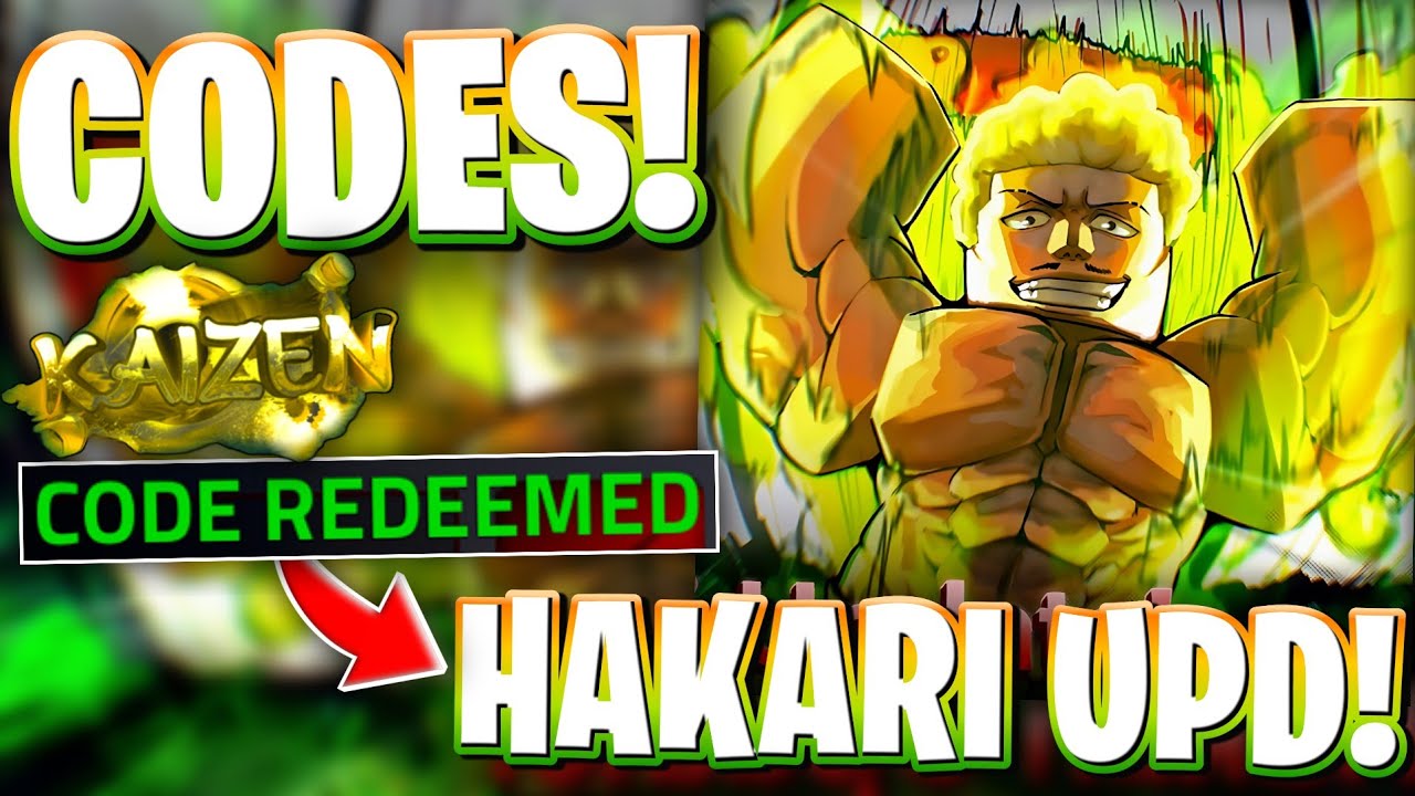 ☘️*HAKARI UPDATE* ALL NEWLY HAKARI UPDATE 14 CODES FOR KAIZEN | ROBLOX KAIZEN CODES