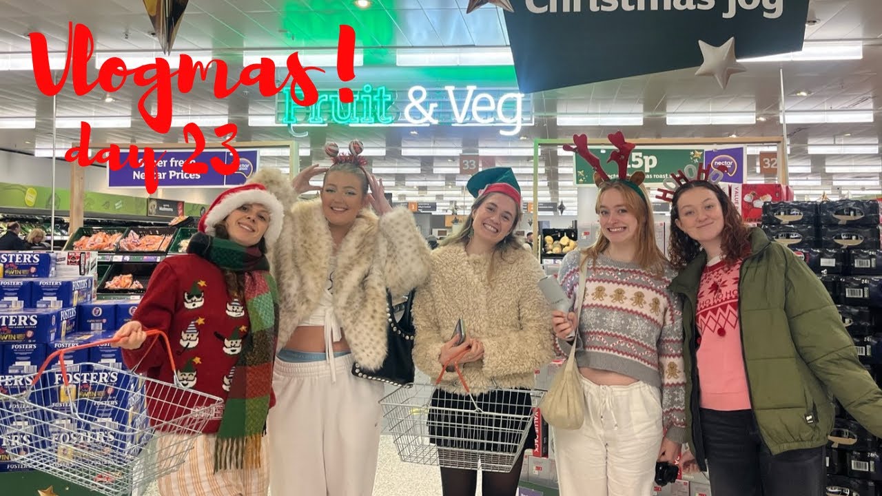 VLOGMAS DAY 23 - Merry Friendmas!