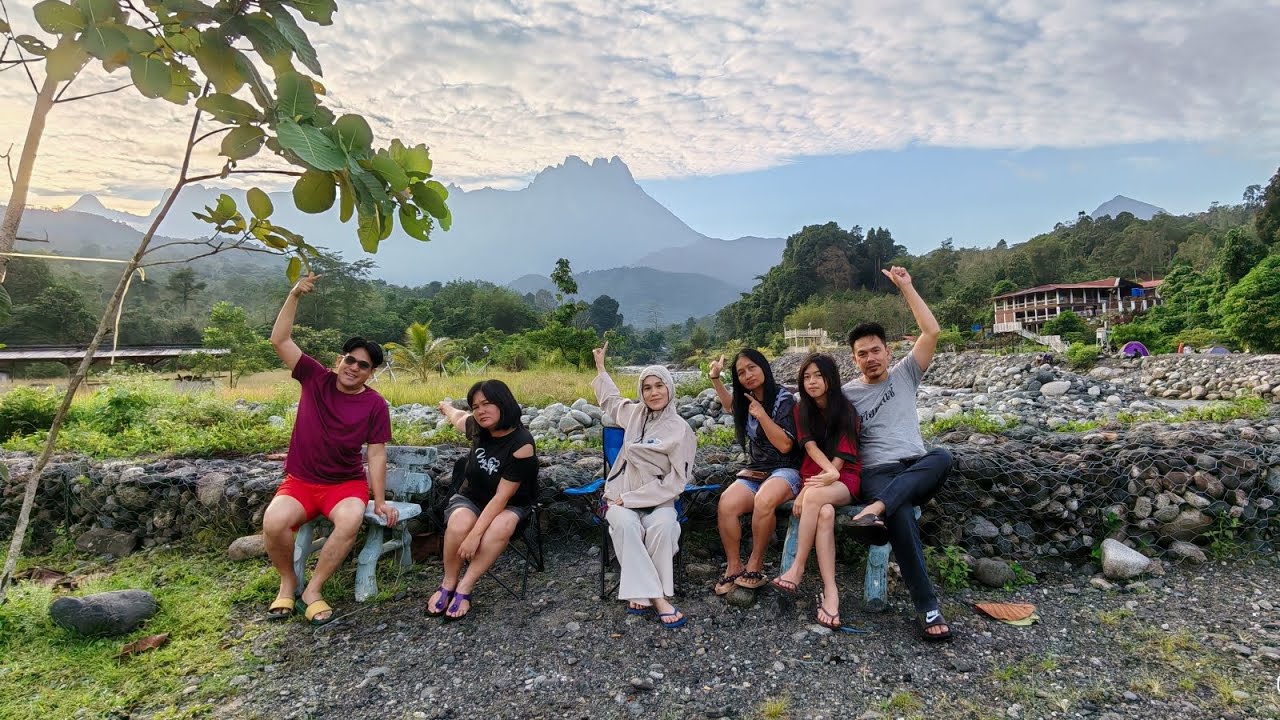 Suasana Pagi di Melangkap Homestay Kota Belud di Kaki Gunung Kinabalu 