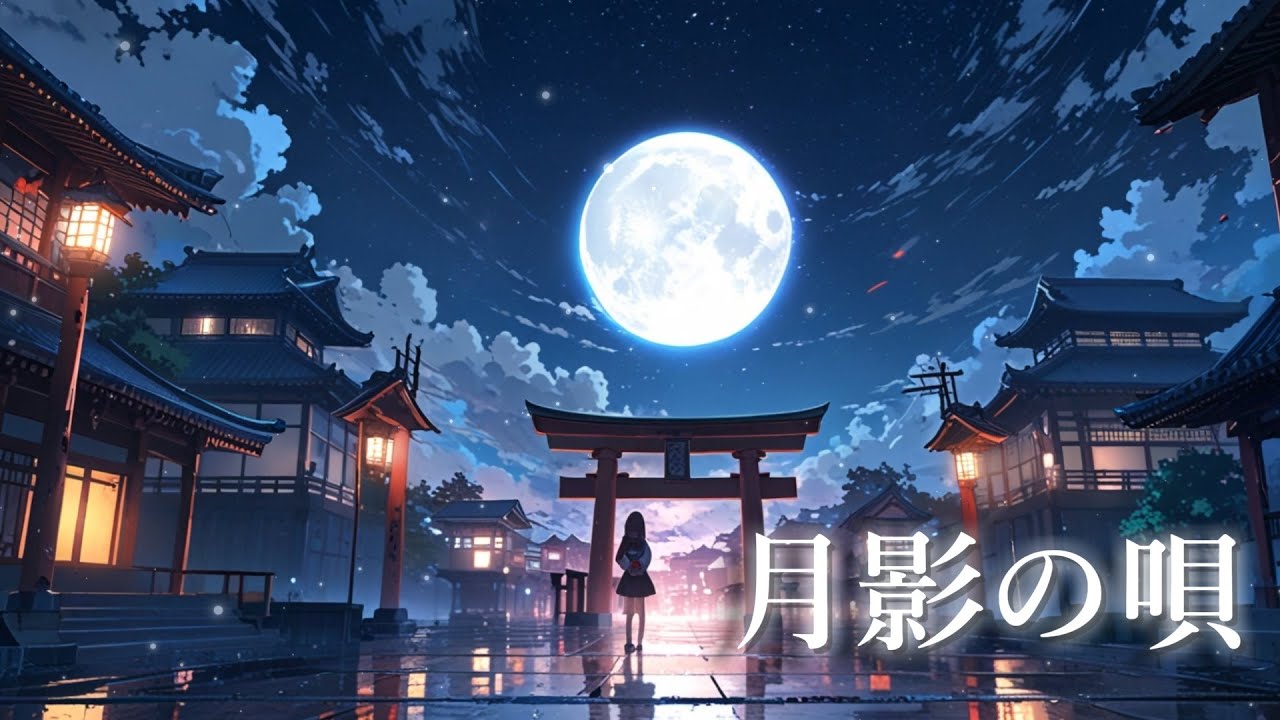 【作業用song/To work】幻想和風音楽集　月影の唄【幻想/和風】