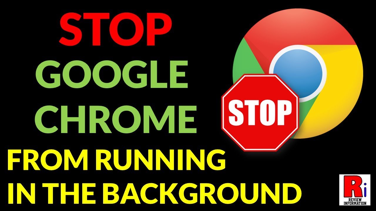 Как отключить работу Google Chrome в фоновом режиме