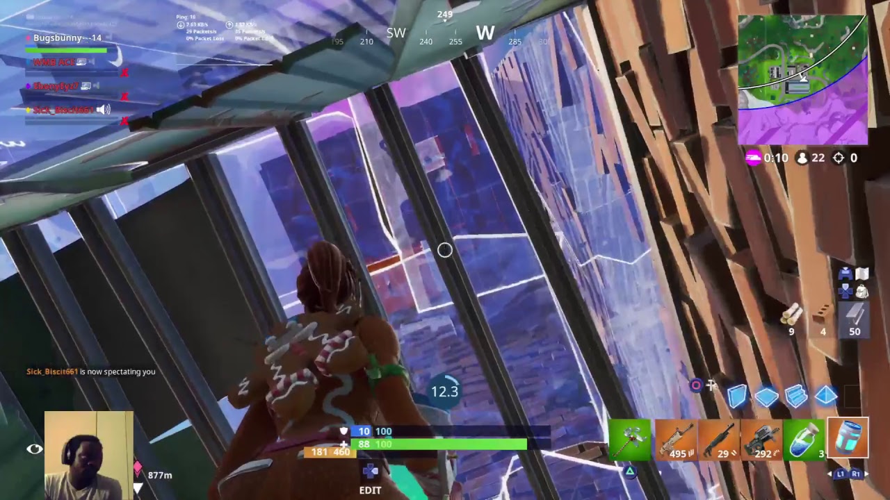 Fortnite Level Grind with Facecam
