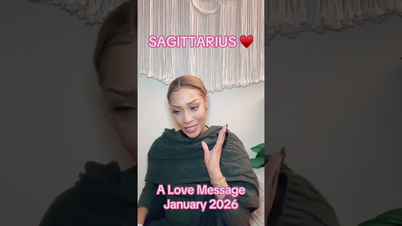 SAGITTARIUS LOVE TAROT | A Love Message January 2026 | #tarot #tarotreading #sagittarius  