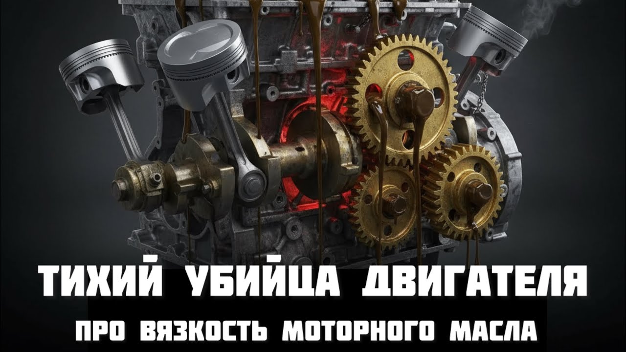 ПРО ВЯЗКОСТЬ моторного масла Почему это ВАЖНО?