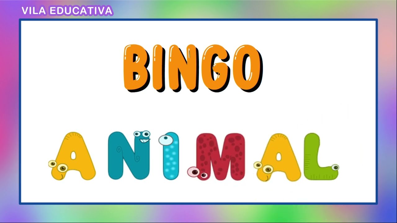 BINGO DE PALAVRAS (Alfabetização) - Vila Educativa
