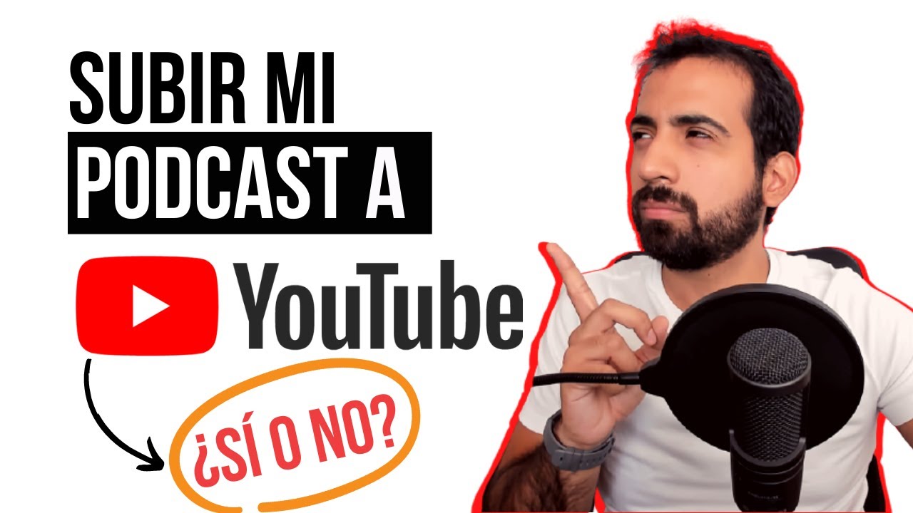 ¿Debo SUBIR mi podcast a YOUTUBE?