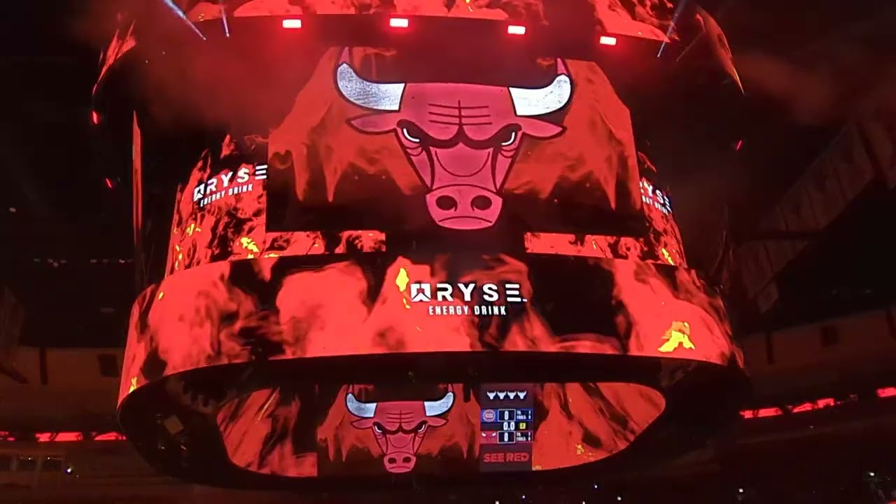 Chicago Bulls 2025 Home Opener Intros