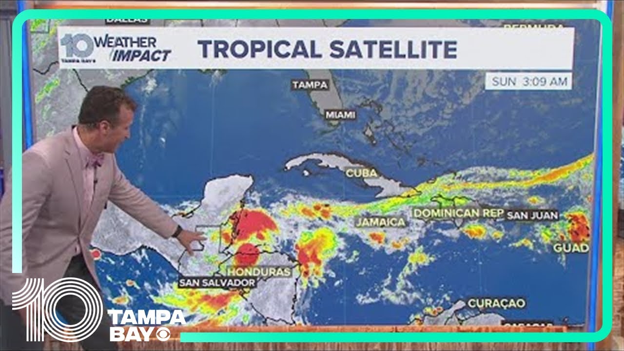 Tracking the Tropics: Tropical Storm Sara continues to dissipate as it moves toward Belize coastline