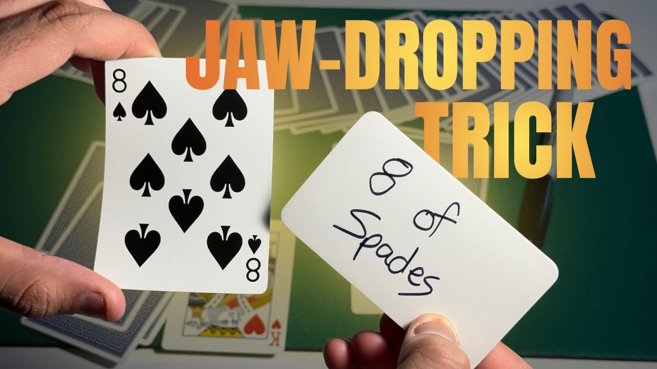 BEST Prediction Card Trick You’ll Learn in 2025!