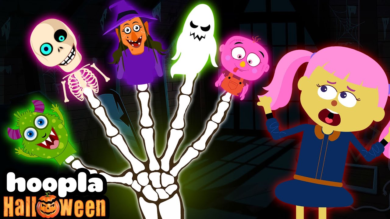 Spooky Family Where Are You? 👻 Finger Family Songs and Rhymes | Hoopla Halloween
