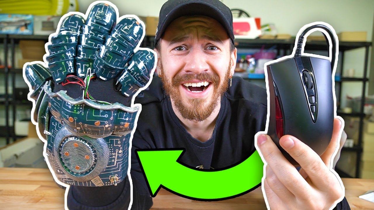 How To Turn Your Mouse Into A Power Glove!!