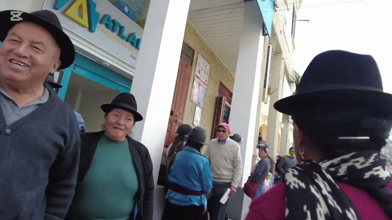 FERIA DOMINGO EN LA CIUDAD DE CAÑAR CAMINANDO POR LA CIUDAD 🏙️
