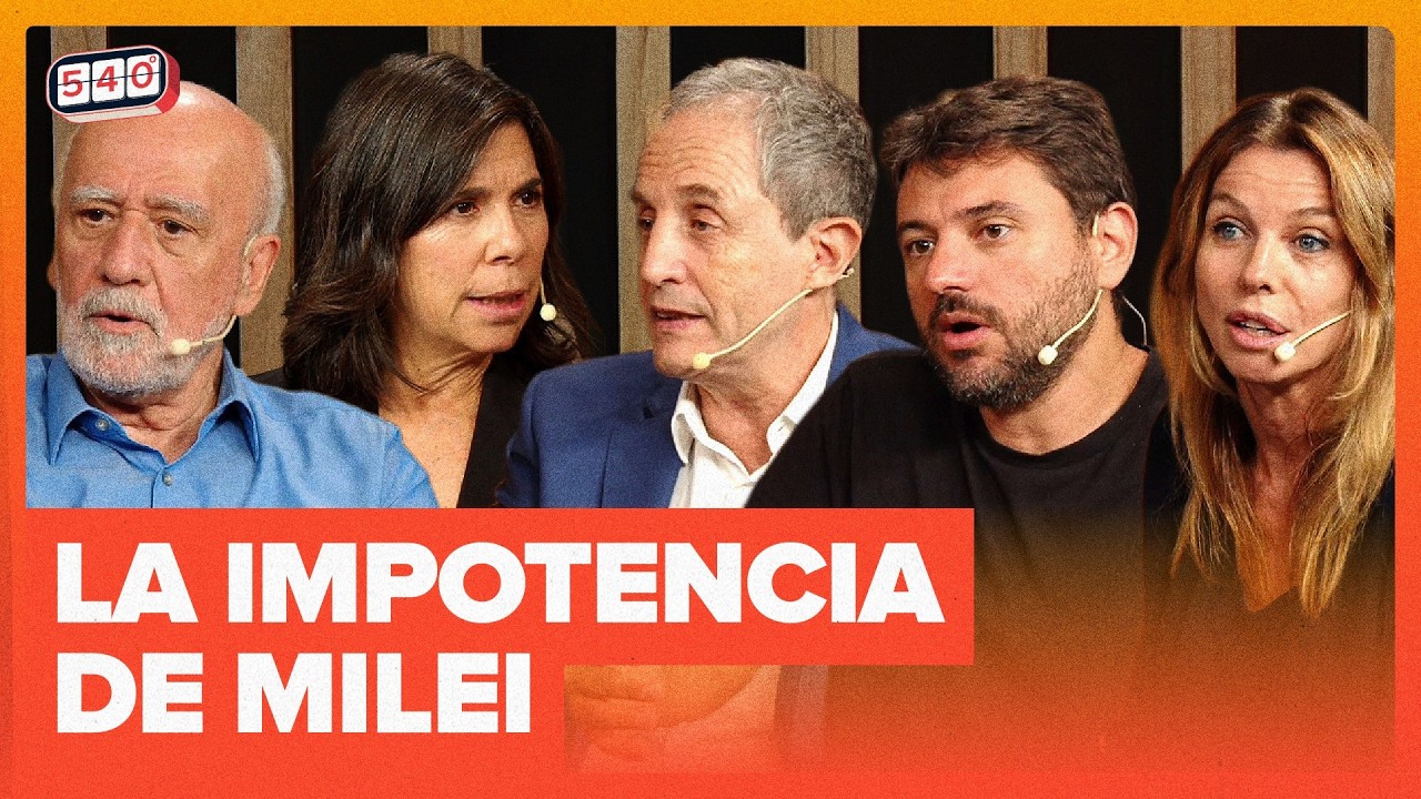 EN VIVO | Nuevas reformas de Milei y Trump contra todos: O'Donnell y Tenembaum en 540°