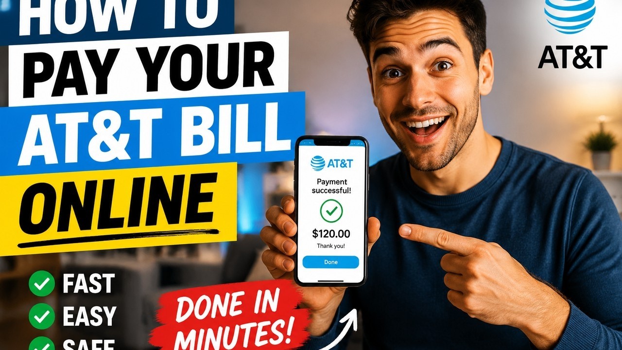 How to pay your AT&T bill online